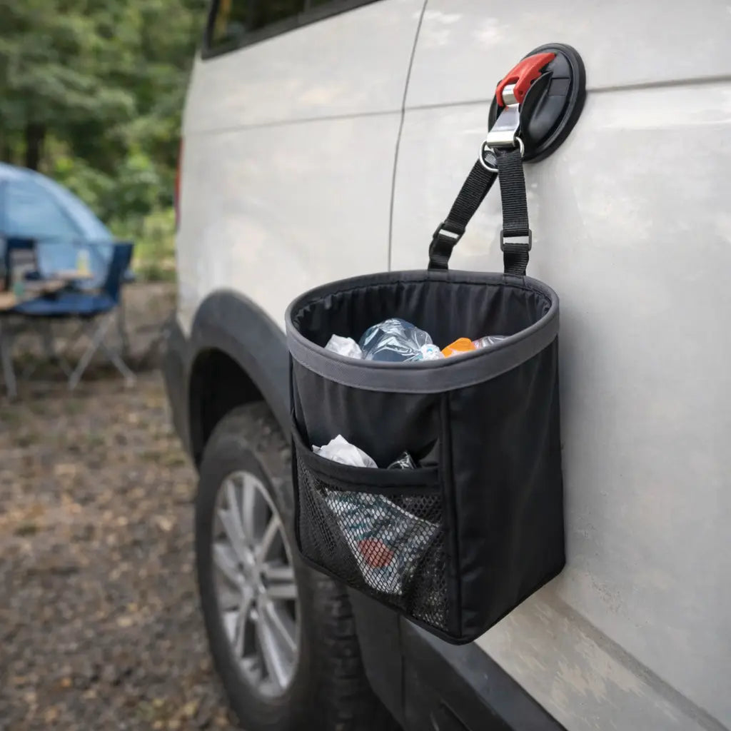 LdawyDE Lot De 4 Ventouses Crochets Puissantes 10kg - Fixation Voiture, Camping-Car, Auvent Et Maison