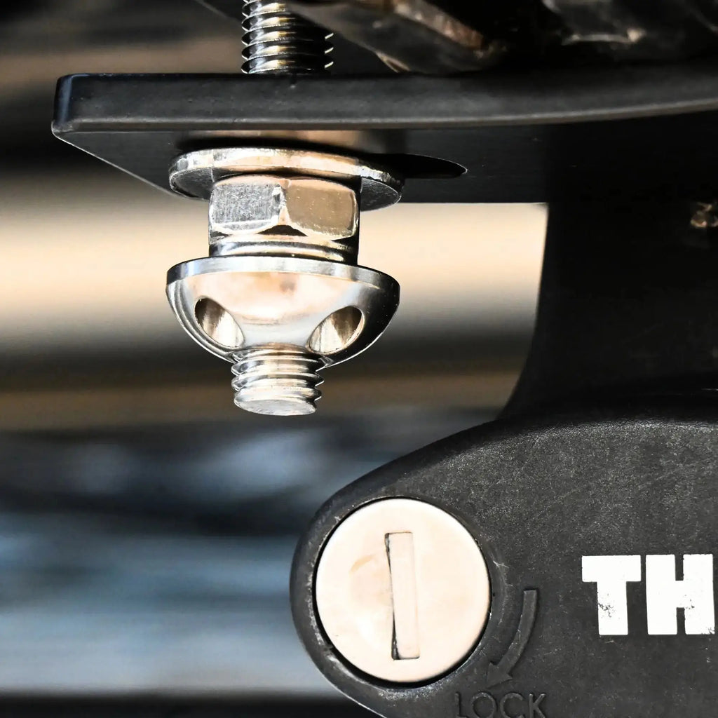 Antivol de Tente de Toit Universel M8 - 8+1 Écrou Antivol toute marque de tente pas cher tente toit hussarde souple rigide montpellier 34000 occitanie woodys camp