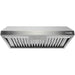 NXR 36" Stainless Steel Pro-Style Under Cabinet Range Hood EH3619