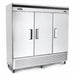 Migali 3 Door Reach-In Freezer 72 cu. ft.  C-3FB-HC