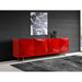 Whiteline Modern Living - Samantha Buffet SB1193-RED