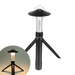Lanternes de camping rechargeables multifonctionnelles avec chargement solaire USB et trépied, idéales pour les aventures en plein air.
