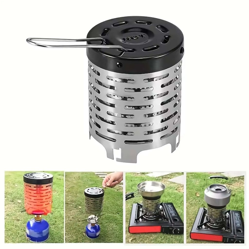 chauffage camping tente Chauffage mini réchaud à gaz portable acier compact – Woody's Camp