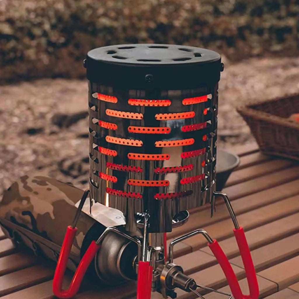 Réchaud de camping, réchaud à bois portable en acier inoxydable pour Réchaud de camping, réchaud à bois portable en acier inoxydable pour