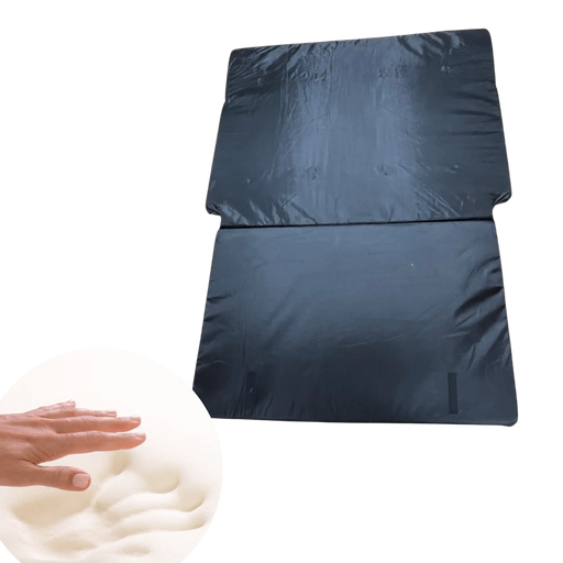 Matelas à mémoire de forme pour tente de toit rigide avec confort adaptable pour le camping en plein air.
