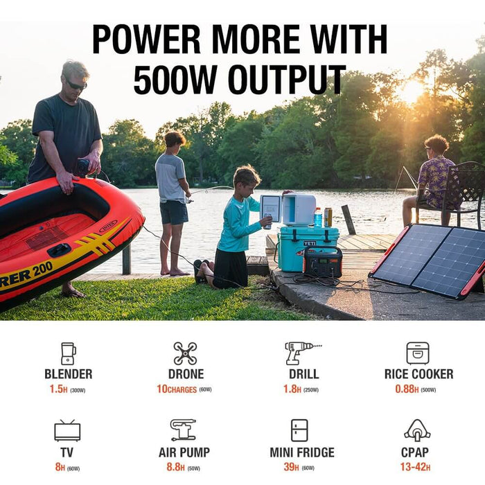 Jackery Explore 550 Portable Power Station G00550AH