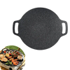 Poêle de cuisson en pierre anti-adhésive extérieure – Idéale pour le camping ou la cuisson nomade.
