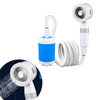 Douche extérieure sans fil rechargeable – Pratique et compacte pour le camping, le van et les activités en plein air.