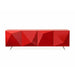 Whiteline Modern Living - Samantha Buffet SB1193-RED