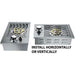 Sunstone Drop-in Single Burner