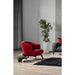 Whiteline Modern Living - Mersin Accent Chair CH1756F-RED