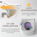 Vovo Integrated Smart Toilet with Auto Open/Close Bidet Seat and Auto Dual Flush TCB-090SA