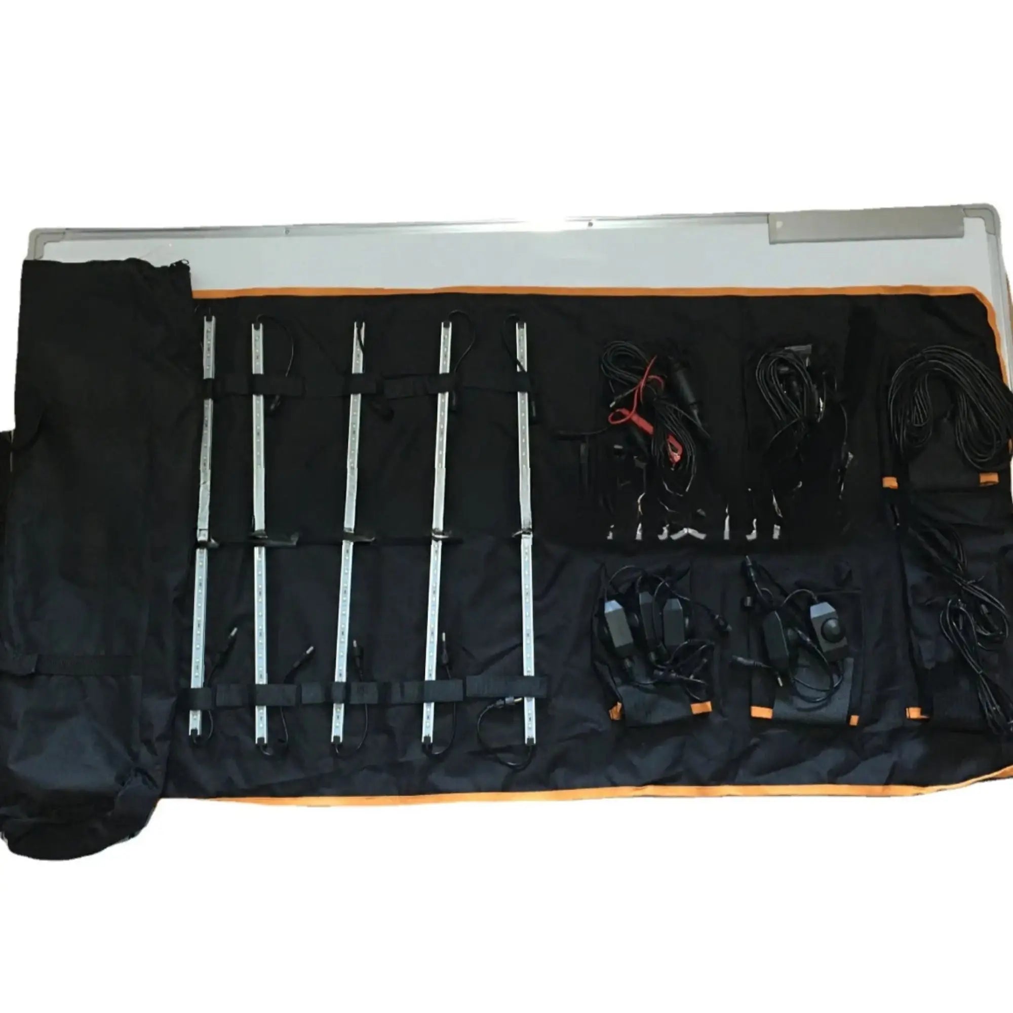 Pack de 5 Barres LED Étanches 50CM – Éclairage Puissant pour Tente de Toit, Camping Sauvage & Vanlife tente-de-toit.Shop