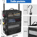 Organisateur de voiture Suspendu – Grand Rangement Pliable & Modulable pour Voyage Woody’s Camp