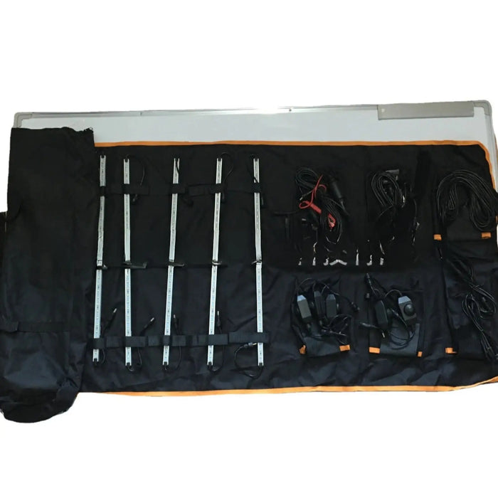 Pack de 5 Barres LED Étanches 50CM – Éclairage Puissant pour Tente de Toit, Camping Sauvage & Vanlife