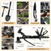 Sac tactique de Survie 72H Complet–80L + 30+ Équipements Outdoor Woody’s Camp