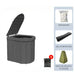 Toilette pliable portable extérieure résistante aux odeurs pour adultes et enfants, siège de toilette en une pièce pour une utilisation en voyage dans la voiture accessoire camping sauvage outdoor vanlife toilette de camping pas cher pliable 