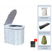 Toilette pliable portable extérieure résistante aux odeurs pour adultes et enfants, siège de toilette en une pièce pour une utilisation en voyage dans la voiture accessoire camping sauvage outdoor vanlife toilette de camping pas cher pliable 