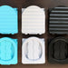 Toilette pliable portable extérieure résistante aux odeurs pour adultes et enfants, siège de toilette en une pièce pour une utilisation en voyage dans la voiture accessoire camping sauvage outdoor vanlife toilette de camping pas cher pliable 