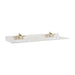 Altair 73" Stone effects Vanity Top in Milano White with White Sink 61073-CTP-MW