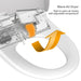 Vovo Stylement Electronic Smart Bidet Seat in White with Heated, Warm Dry and Water and LED Nightlight Functions, VB-6000SR