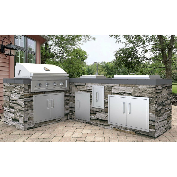 Sunstone Signature Series 17" x 24" Horizontal Door Beveled Frame Single Access Doors BA-DH1724