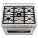 Cosmo 36'' 3.8 cu. ft. Single Oven Gas Range with 5 Burner Cooktop and Heavy Duty Cast Iron Grates in Stainless Steel COS-965AGC