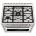 Cosmo 36'' 3.8 cu. ft. Single Oven Gas Range with 5 Burner Cooktop and Heavy Duty Cast Iron Grates in Stainless Steel COS-965AGFC