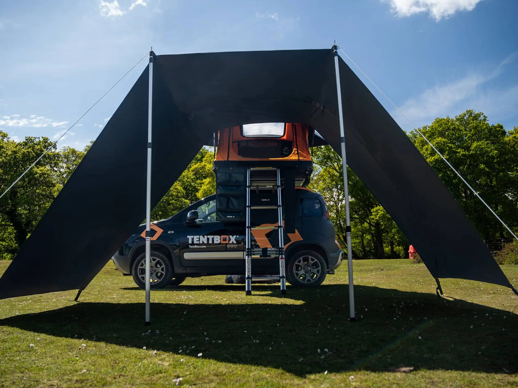 Tunnel TentBox Lite XL mode aile ouvert espace familial