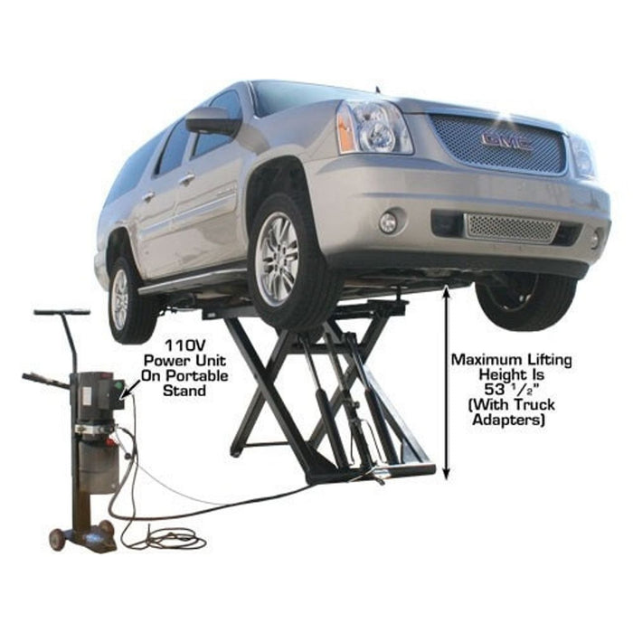 Atlas Equipment 6MR Portable Mid-Rise 6,000 lb Scissor Lift | Mobile Automotive Service Lift – ATTD-6MR