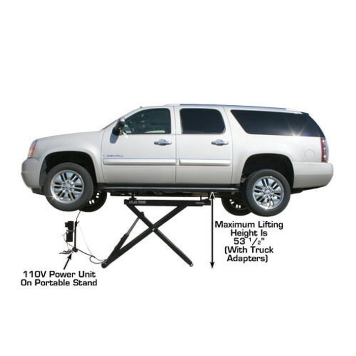 Atlas Equipment 6MR Portable Mid-Rise 6,000 lb Scissor Lift | Mobile Automotive Service Lift – ATTD-6MR