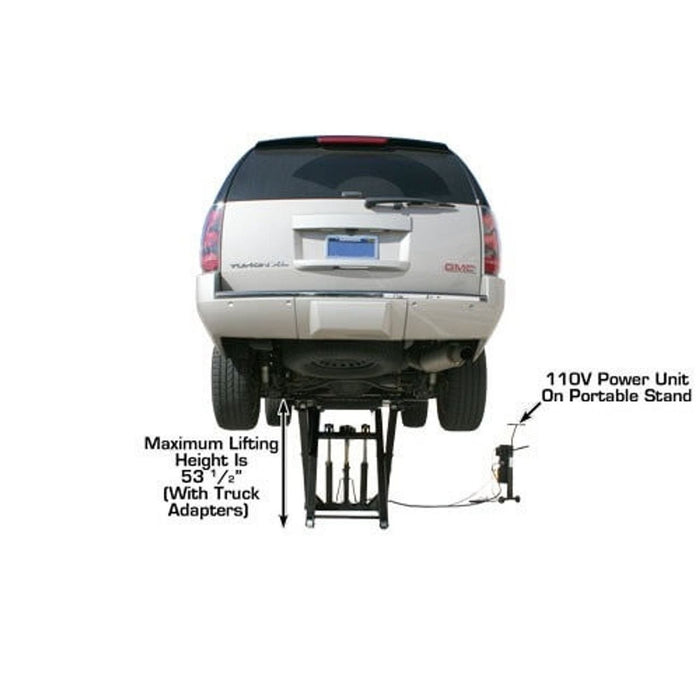Atlas Equipment 6MR Portable Mid-Rise 6,000 lb Scissor Lift | Mobile Automotive Service Lift – ATTD-6MR