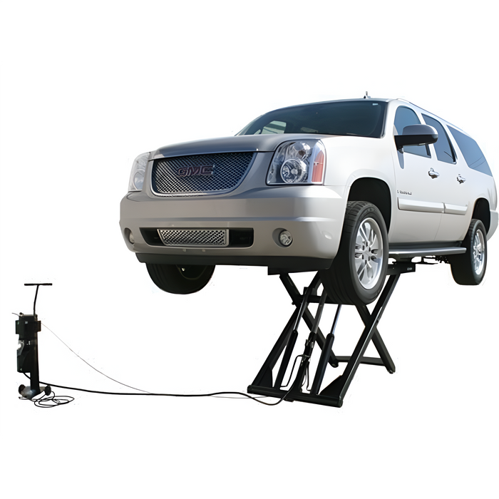 Atlas Equipment 6MR Portable Mid-Rise 6,000 lb Scissor Lift | Mobile Automotive Service Lift – ATTD-6MR