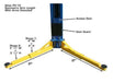 Atlas PV12PX Commercial Overhead 2-Post Lift – 12,000 lb Capacity | Heavy-Duty Automotive Lift for Shops & Fleet Service (XH-PV12PX-FPD)