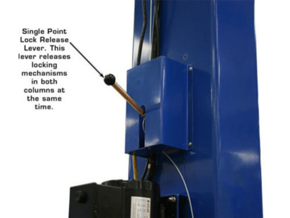 Atlas PV12PX Commercial Overhead 2-Post Lift – 12,000 lb Capacity | Heavy-Duty Automotive Lift for Shops & Fleet Service (XH-PV12PX-FPD)