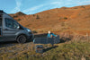 Station électrique Bluetti AC180P en camping nature