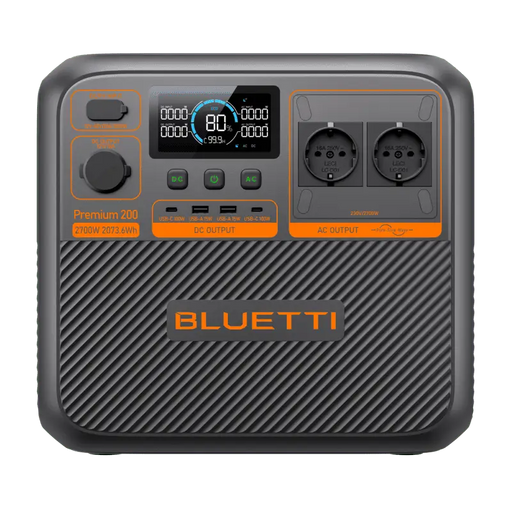 Station électrique Bluetti Premium 200 V2 en situation outdoor