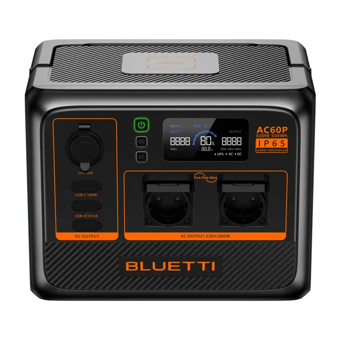 Batterie portable 600W Bluetti 60 - détail technique
