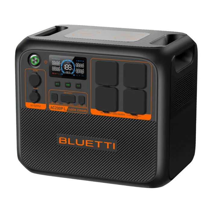 Batterie portable 2400W Bluetti 200 détail technique
