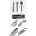 Set de couteaux, fourchettes et cuillères en titane Naturehike vue 3