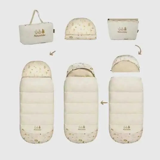 Sac de couchage Naturehike Kids - deux saisons, capuche amovible vue 5