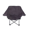 Naturehike Fauteuil de camping pliant en fer et Oxford durable Gris