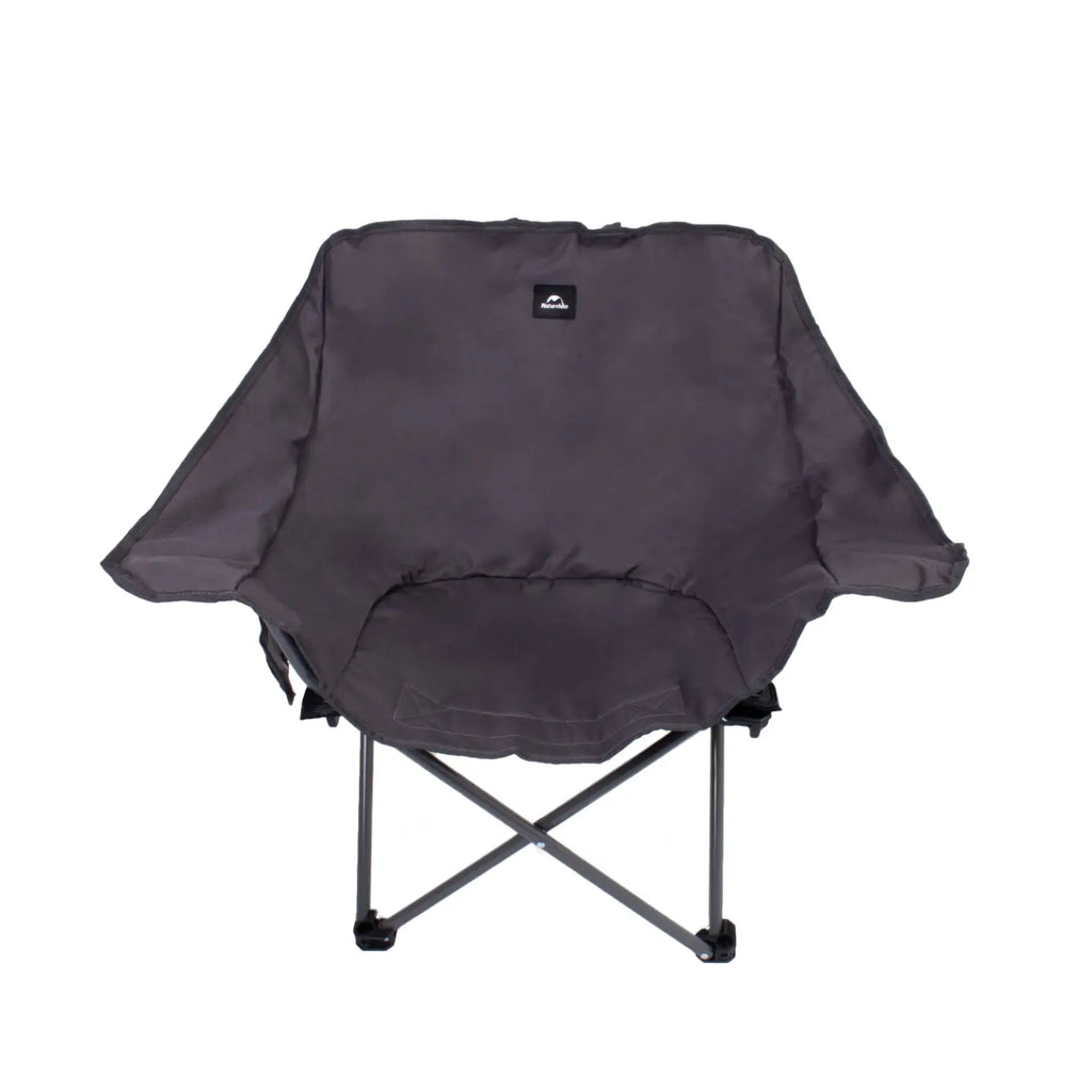 Naturehike Fauteuil de camping pliant en fer et Oxford durable Gris