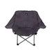 Naturehike Fauteuil de camping pliant en fer et Oxford durable Gris