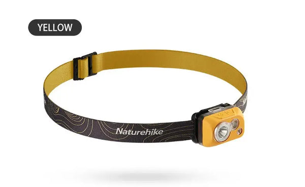 Lampe frontale Naturehike - 300 lm Jaune