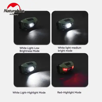 Lampe frontale Naturehike - 210 lm vue 6