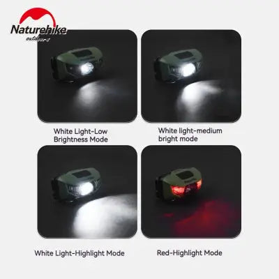Lampe frontale Naturehike - 210 lm vue 3