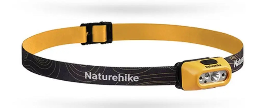 Lampe frontale rechargeable Naturehike - 200 lm Jaune