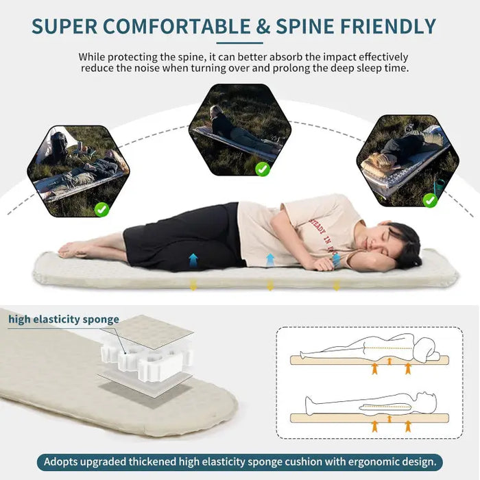 Naturehike Matelas de camping gonflable - Ultraléger 540 g vue 4