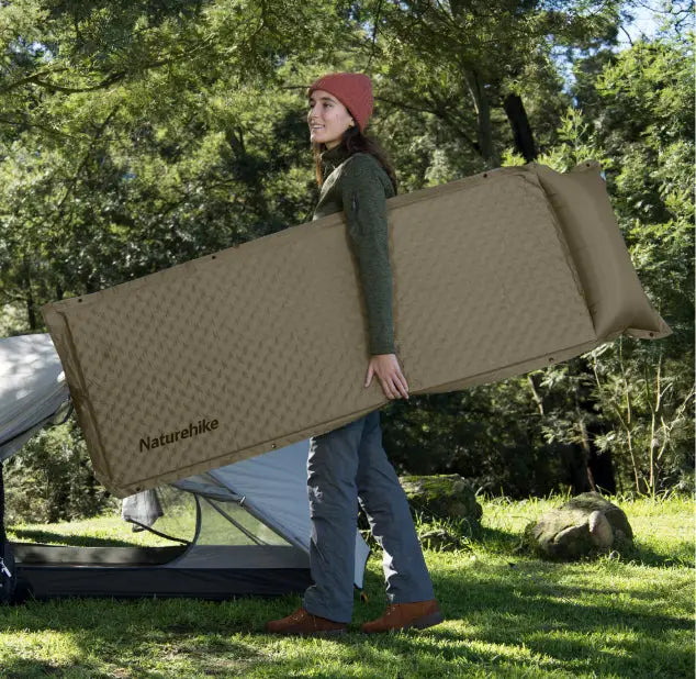 Matelas de couchage autogonflant Naturehike avec oreiller gonflable vue 5